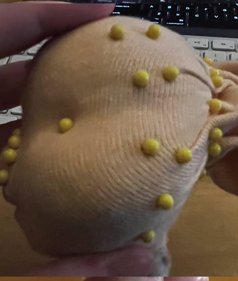 Image of a wool headball